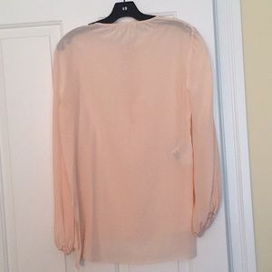 Peach/blush blouse